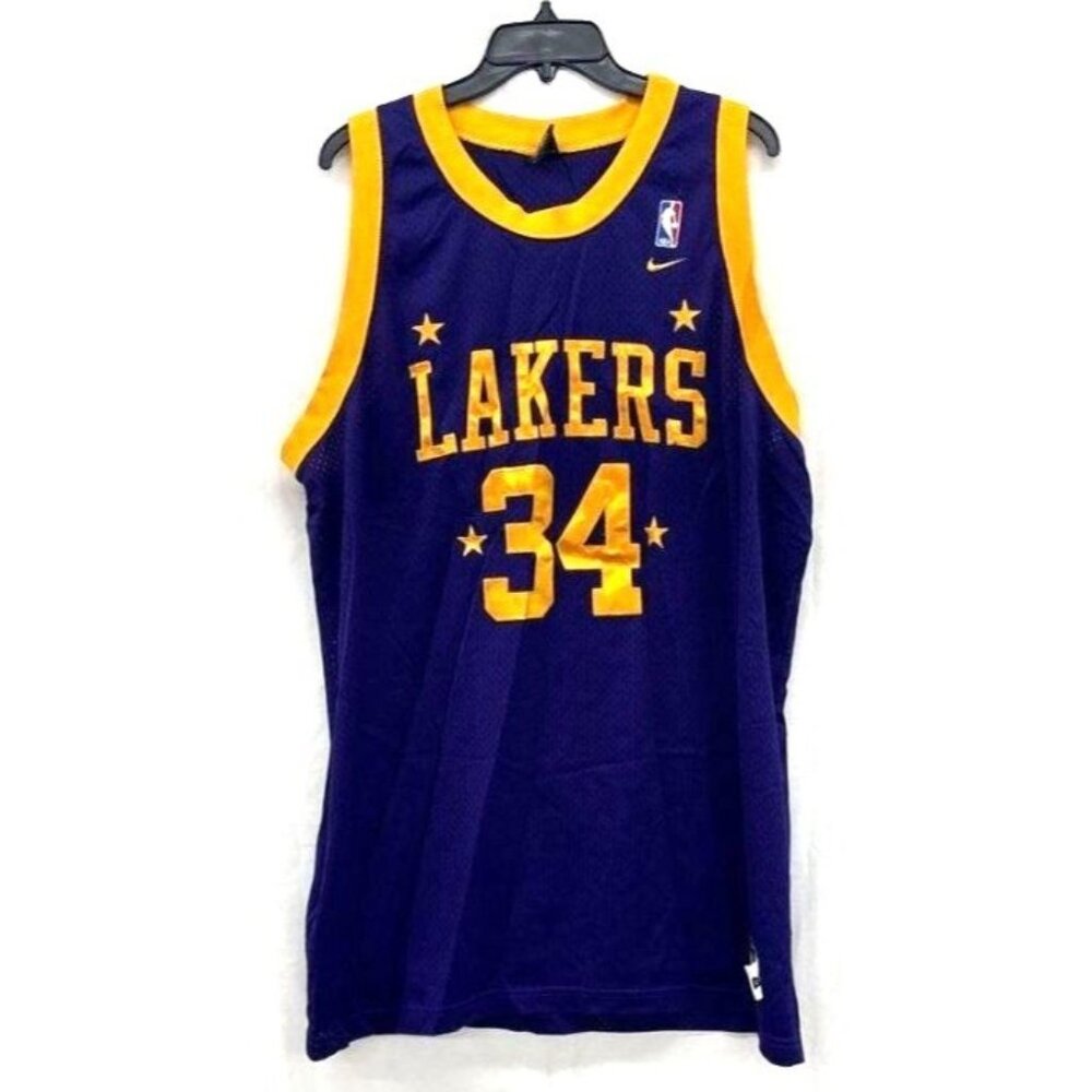 Shaquille ONeal Lakers Jersey 3XL Nike Team Authentic NBA Basketball‎